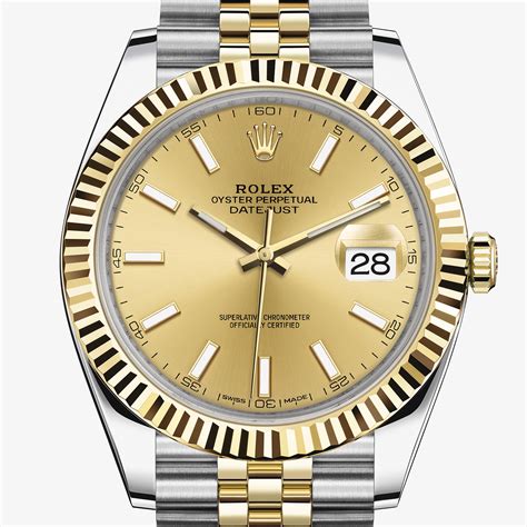 oyster steel rolex datejust 41.